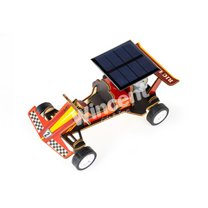 Kit de voiture en bois 3D à énergie solaire, jouet d'assemblage DIY, expérience scientifique STEM, <span class=keywords><strong>cadeau</strong></span> éducatif pour les enfants et les adultes de 8 à 12 ans - Product Image 4