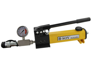 Pompe à piston hydraulique manuelle modèle SOV P392, simple action, OEM, 700 bars, industrie minière, garantie 1 an - Product Image 1