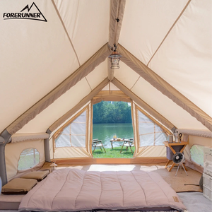 Luxe 12 ㎡   Tente de <span class=keywords><strong>camping</strong></span> 4 saisons imperméable en tissu Oxford pour le <span class=keywords><strong>camping</strong></span> et la randonnée en plein air - Product Image 3