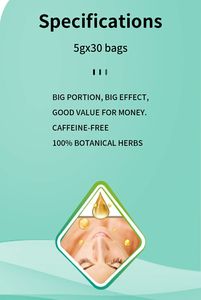 Té Herbal Natural Antienvejecimiento con Cúrcuma, Licopeno y Extracto de Semilla de Uva, Antioxidante, Rejuvenecedor de la Piel, Té de Longevidad, OEM ODM - Product Image 2