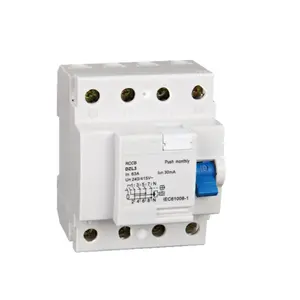 30mA 100mA 300mA 25A 32A 40A 63A 4Pole RCCB F360 Residual Current Circuit Breaker