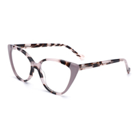 Montures de lunettes de vue en acétate pour femmes, design tendance 2025, œil de chat, lunettes de vue en acétate pour femmes