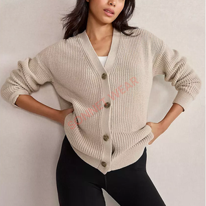 Trendy Women's <b>Cardigan</b> Sweater Featuring <b>Lightweight</b> Material And Modern Look Ideal For Office Use And Everyday Fashion - Product Image 6