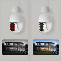 Nouvelle caméra de sécurité sans fil Wifi IR Vision nocturne détection de mouvement ampoule moniteur caméra de vidéosurveillance pour un usage domestique