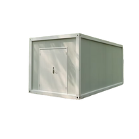 Maison conteneur modulaire préfabriquée de luxe, style moderne, démontable et portable, 10 pieds/20 pieds/40 pieds