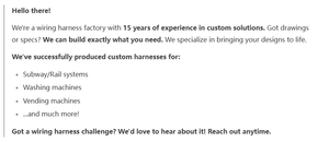 Dây nịt dây điện nhà máy chuyên nghiệp OEM ODM dây điện khai thác - Product Image 2