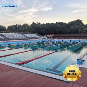 <span class=keywords><strong>Piscina</strong></span> de Competición <span class=keywords><strong>Olímpica</strong></span> de 50m con Certificación Profesional para la Construcción de Centros de Entrenamiento de Natación para Eventos Internacionales - Product Image 1