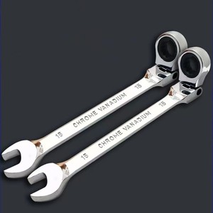 Juego de llaves de carraca de combinación de llave inglesa de anillo de doble compensación de 72 dientes - Product Image 4