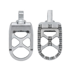 Repose-pieds arrière pour passager en aluminium CNC Mocell pour motos Fatboy Street Bob 2018-2020 modèles FXBB FXLR - Product Image 5