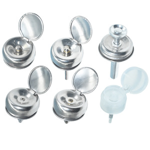 Tapas de botella de alcohol con núcleo de cobre personalizadas de fábrica, tipo bomba, tapas de cobre de acero inoxidable industrial con cierre, tapas de aluminio - Product Image 3