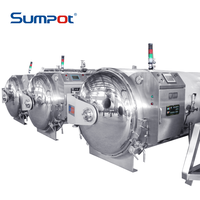 Stérilisateur automatique à pulvérisation d'eau standard SUMPOT pour légumes en conserve
