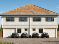 Casa Prefabricada de Acero Ecológica Star Flow de 398m, 2 Pisos, Bajo Costo, Moderna, con Sistema de Aislamiento Térmico y Ahorro de Energía