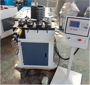 Bride en acier d'angle CNC hydraulique facile à utiliser roulant anciennes machines de façonnage de cercle nouveau moteur de <span class=keywords><strong>cintreuse</strong></span> de tubes en acier inoxydable - Product Image 5