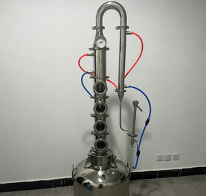 Cabezal de Columna de Tres Vías de Acero Inoxidable, Conjunto de Purificación por Destilación para Elaboración Casera, Módulo de Expansión de Vapor de Alcohol - Product Image 2