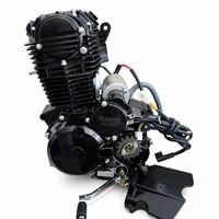 Moteur de moto 150cc 4 temps CDI 5 vitesses, refroidi par air, neuf, pour scooters et motos, vente en gros
