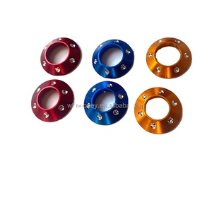 Booney Componenti per Costruzione Canna da Pesca Fai-da-Te, Anelli di Finitura in Alluminio per Avvolgimento Canna - Product Image 4