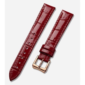 Montre squelette de luxe pour femme en or rose, bracelet en cuir, cadran fleuri élégant, montre-bracelet à quartz pour femme, cadeau - Product Image 5