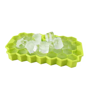 BPA Free Flexible Honeycomb <b>Silicone</b> Cube Tray Eco-Friendly Sustainable Coffee Juice Mold Ice Cream <b>Tools</b> - Product Image 1