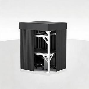 LBTEK SCW2015-HPR Cortina de Protección contra la Luz, Plataforma Óptica, Cámara Oscura, Marco para Instrumentos, Perfil de Aluminio, Recinto de Laboratorio - Product Image 3