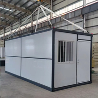20-Fuß- und 40-Fuß-Fertigcontainer: Wohnhaus, Tiny House, Faltbares Büro, Modulare Falthäuser zum Verkauf
