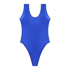 Maillot de bain une pièce brillant dos nu pour femme, idéal pour la plage, les fêtes à la piscine, le sport, la natation, le surf et les vacances - Product Image 5