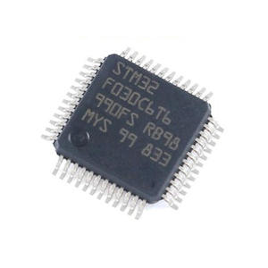Composant électronique - Microcontrôleurs 2V-3.6V 72MHz 64KB 32 bits - MCU LQFP-64 IC Chip STM32F030C6T6 - Product Image 1