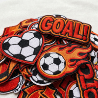 Patchs brodés 3D personnalisés, logo d'anime, Champions League, patchs sportifs de football, à coller sur les vêtements, les sacs à dos, les chaussures