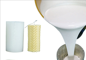 Silicone liquide RTV-2 en gros pour moules à bougies, silicone à bonne résistance à la <span class=keywords><strong>d</strong></span>échirure pour l'artisanat de bougies et l'utilisation en usine - Product Image 2