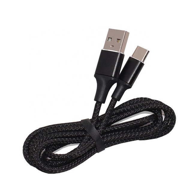 Premium 3A Fast Charging USB C Cable Nylon Braided for Tablets E-Readers and Multiple Devices Quick Charge Cord