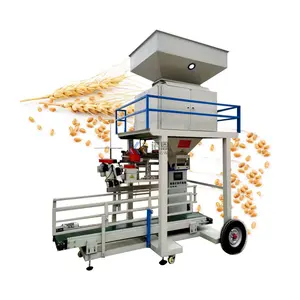 2024 bubuk otomatis 1kg 2kg 5kg 50kg tepung deterjen mengisi dan kemasan mesin pengepakan bubuk Auger untuk tepung beras