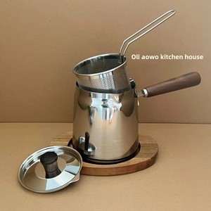 Contenedor de Grasa de Tocino al por Mayor de 68 oz con Colador, Olla Filtradora de Aceite de Acero Inoxidable 304 para Cocina y Camping - Product Image 4