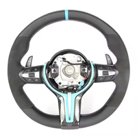 Volant sport en cuir et fibre de carbone pour BMW F82 F87 F30 F10 M2 M3 M5 40MM Grip