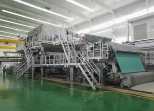 Machine de fabrication de papier tissu à petite échelle 5 TPD, ligne de production de rouleaux faciaux et jumbo avec contrôle PLC - Product Image 2