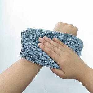 Wholesale Exfoliating Anti-bacteria Bamboo Charcoal Washcloth <strong>Bath</strong> <strong>Scrubber</strong> for Men Body Wash Cloth for Back Cleaning <strong>Bath</strong> Towel - Product Image 3