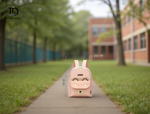 Zaino per bambini 14 pollici con design a cartoni animati, per uso scolastico, unisex, alla moda, in poliestere - Product Image 2