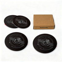 Plaques métalliques adhésives universelles 4 pièces pour Starlink Mini Gen 3 V4 V5, disques de fixation magnétique pour montage voiture/camion