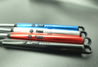 Briquet électrique intelligent personnalisé avec logo, recharge USB, design classique, matériau métallique, batterie incluse - Cadeau pour la cuisine ou pour fumeurs