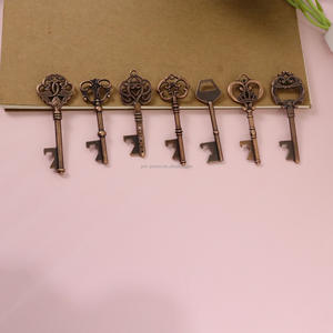 Venta al por mayor personalizado varios favores de la boda barato esqueleto antiguo llave abrebotellas - Product Image 2