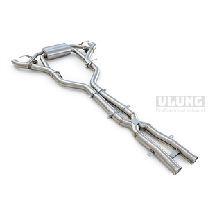 Escape Trasero de Acero Inoxidable T304 para <span class=keywords><strong>Mercedes</strong></span> <span class=keywords><strong>AMG</strong></span> C190 GT <span class=keywords><strong>GTS</strong></span> GTR GTC 4.0L 2014-2022, Instalación Directa con Tornillos - Product Image 4