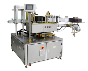 Máquina Etiquetadora Automática de Alta Precisión de Una Sola Estación para Botellas con Adhesivo Termofusible, PLC y Motor - Product Image 1