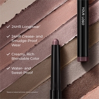 Crayon Fard à Paupières Hydratant Végétalien Scintillant à Base de Plantes, Longue Tenue et Résistant à l'Eau, avec Logo Personnalisé, Marque Privée, Haute Couvrance