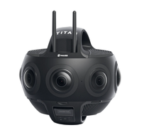 Insta360 Titan Professional 360 Caméra VR Caméra panoramique 3D avec capteurs Micro Four Thirds pour la réalité virtuelle cinématographique