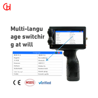 Anpassbarer Smart-TIJ-Handheld-Tintenstrahldrucker mit Unterstützung für mehrere Sprachen, geeignet für verschiedene Sprühdruckinhalte