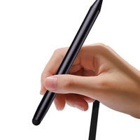 Stylet universel à double pointe Écrans capacitifs infrarouges Stylo tactile de haute précision Compatible tableau blanc Tablette de réunion