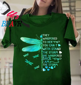 เสื้อยืดแฟชั่นผู้หญิงสไตล์ลำลองพิมพ์ลายกราฟิกสไตล์เรโทรสำหรับฤดูใบไม้ร่วง ขายส่งจากโรงงาน ทรงหลวม แขนสั้น - Product Image 5