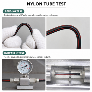 Manguera de nailon de alta flexibilidad PA6 PA12 Tubo de nailon Tamaño <span class=keywords><strong>4</strong></span> 6 8 10 12 14 16 mm Tubo de aire neumático - Product Image 3