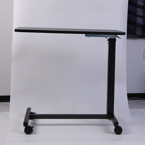 <span class=keywords><strong>Mesa</strong></span> Auxiliar Médica Moderna <span class=keywords><strong>de</strong></span> Madera para <span class=keywords><strong>Cama</strong></span>, Ajustable en Altura, <span class=keywords><strong>con</strong></span> 4 <span class=keywords><strong>Ruedas</strong></span> Bloqueables para Hospital y Hogar - Product Image 5