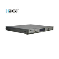 Amplificateur EDFA à fibre optique Hengchi HCEA-4*16 1550nm monomode/multimode pour CCTV, 4 ports, alimentation 48V CC, connecteurs SC/APC/UPC