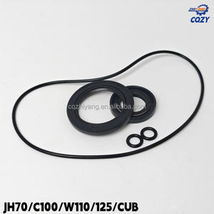 Jialing ชุดซีลน้ำมันมอเตอร์ JH70/CD70 C100อะไหล่รถจักรยานยนต์สำหรับฮอนด้าอันเดอร์โบน/ลูกบาตอนนี้70 100ชุดซ่อมกระบอกซีลน้ำมัน - Product Image 2