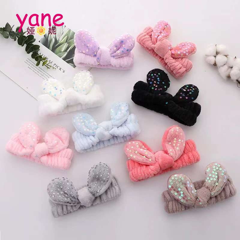 Cute Girls Furry Spa Headbands - Perfect for Makeup & Hair display picture 1